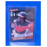 1986 DONRUSS HOF ROD CAREW CARD