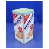 Nabisco Premium Saltine Crackers Storage Tin