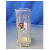 Glass Logo Beer Mug