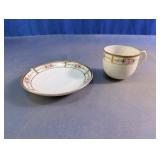 Hand Painted Cup & Saucer Set