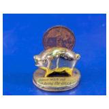 German Good Luck Pig Figurine