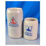 Stoneware German Beer Steins