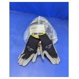 Vallen Black & Gray Safety Work Gloves Set