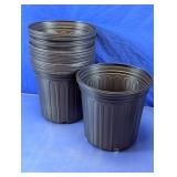 Black Plastic Nursery Pots Assortment