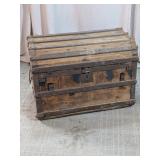 Great Western Railway 1863 Plaque Wooden Trunk
