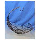 Metal Banana Hanger With Fruit Basket
