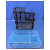 Metal Mesh Desktop Organizer Set