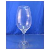 Oversized Clear Stemmed Wine Glass