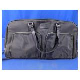 Versace Parfums Black Travel Duffel Bag