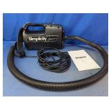 Simplicity Sport Portable Canister Vacuum Cleaner