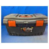 Black+Decker Black and Orange Tool Box