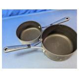Black Long Handle Saucepan Set