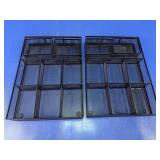 Black Metal Mesh Desk Organizer Trays
