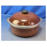 Vtg Club Aluminum Dutch Oven Pot with Lid