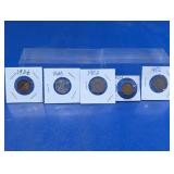 United States Assorted Coins 1902-1943