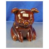 Ceramic Pig Coin Bank