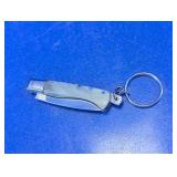 Folding Pocket Knife with Key Ring