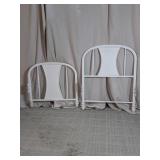 White Metal Bed Headboards