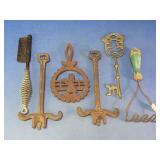 Assorted Metal Kitchen & Decorative Tools