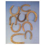 Assorted Metal Horseshoes