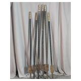 Heavy Duty Metal Fence T-Posts Lot