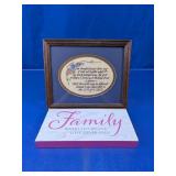 Family Decorative Box and Framed Sandy Lord Quote