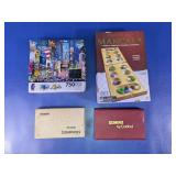 Mancala, Dominoes & 750-Piece Puzzle