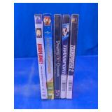 Assorted Animated & Action Movie DVDs