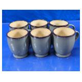 Gourmet Basics Mikasa Belmont Stoneware Mugs