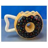 Donut Shaped Ceramic Mug