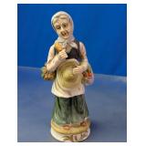 Old Farm Woman Figurine
