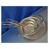 Stainless Steel Mesh Strainer Set