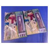 Holiday Time Snowman Windsocks