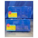 Blue Flip-Top Storage Boxes