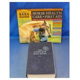 Vintage Animal Care Reference Books Duo