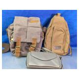 Canvas Shoulder Bags & Crossbody Wallet