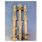 Steel Insulator Spindle Pins Set