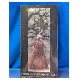 Queen of Shadows 1000-Pc Panoramic Jigsaw Puzzle