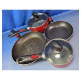 Mirro Red Cookware Assortment Set
