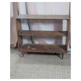 Mid-Century Modern Style Wooden Bookcase Shelving