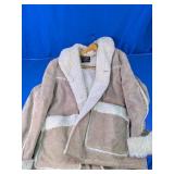 Sears Western Wear Suede Sherpa Lined Jacket