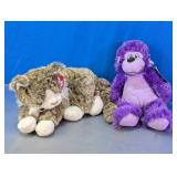 TY Classic Cat & Toy Factory Purple Monkey