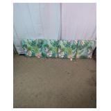 Tropical Floral Outdoor Chair Cushions