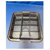Chicago Metallic Non-Stick Divided Brownie Pan