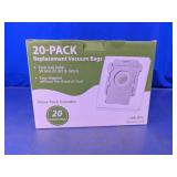 20-Pack Replacement Vacuum Bags