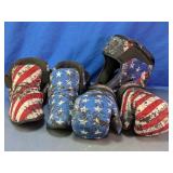 Patriotic Martial Arts Protective Gear Set
