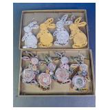 Handmade Quilled Paper Rabbit Ornaments