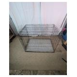 Large Folding Metal Wire Dog Crate Kennel