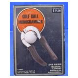 Golf Ball Monogrammer Kit