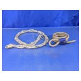 Security Chain and Coiled Cable Lock